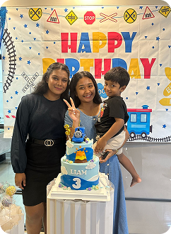 Priya L. family